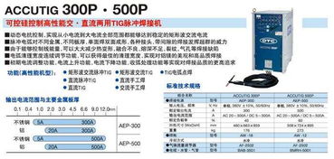 aep 300 500 矩形波交流直流两用tig脉冲电弧焊接机 铝焊机 otc铝焊机aep300 价格 谷瀑环保